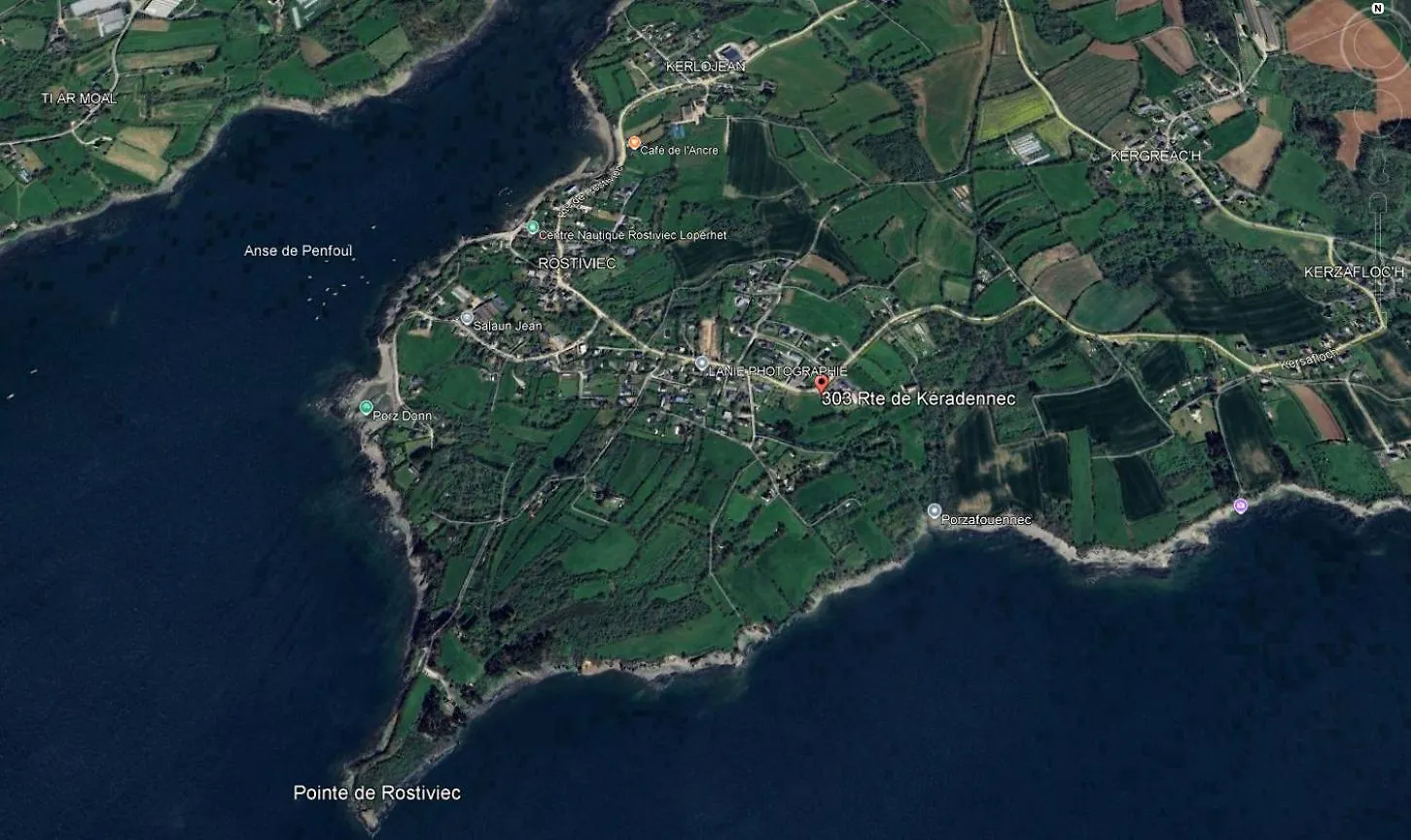 Bretagne Fewo Hortensia Fuer 2 Personen, No Kids Loperhet